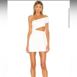 Lovers + Friends Rowan mini dress in white, size S